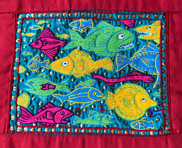 Fish in the Sea Embroidery